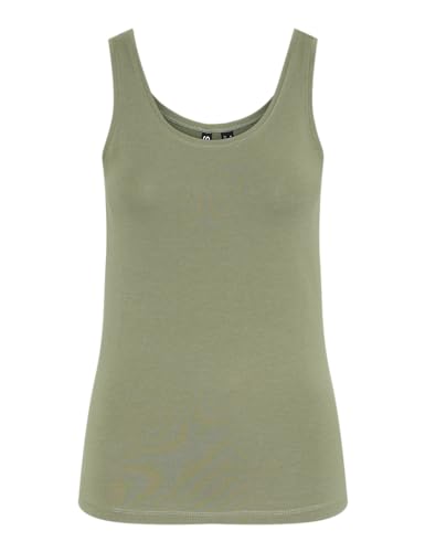 PIECES Damen Pcsirene Tank Noos Top, Deep Lichen Green,L PIECES Damen Pcsirene Tank Noos Top, Deep Lichen Green,L von PIECES