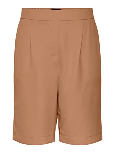 PIECES Damen Pctally Hw Noos Shorts, Indian Tan, M EU von PIECES