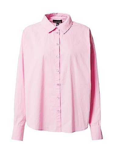 PIECES Damen Pctanne Loose Shirt Noos Bc Bluse, Begonia Pink, XL EU von PIECES