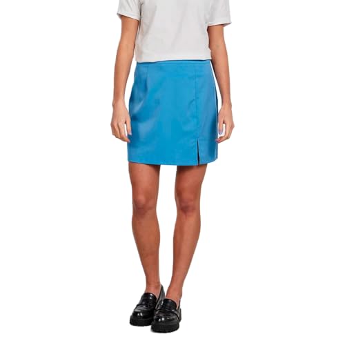 PIECES Damen Pcthelma Hw Skirt Noos Rock, Marina, XS EU von PIECES