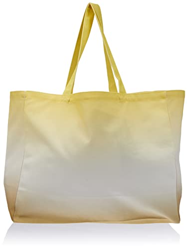 PIECES Damen Pcvoila Canvas Shopper Fc Tasche, Mustard Gold, Einheitsgröße EU von PIECES