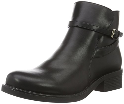 PIECES PSDANIELLA Boot Black, Damen Bootsschuhe, Schwarz (Black), 40 EU (7 Damen UK) von PIECES