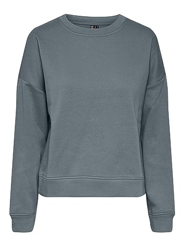 PIECES Damen Sweatshirt Chilli Pastellblau XXL PIECES Damen Sweatshirt Chilli Pastellblau XXL von PIECES