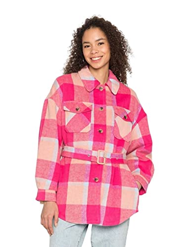 PIECES Damen Übergangsjacke Selma rosé/pink/hellblau XS von PIECES