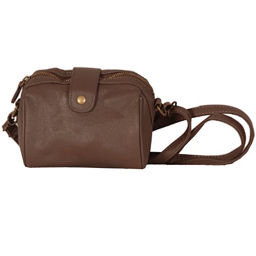 PIECES Danuta Small Cross Over 17038847, Damen Umhängetaschen, Beige (Sand), 15x11x10 cm (B x H x T) von PIECES