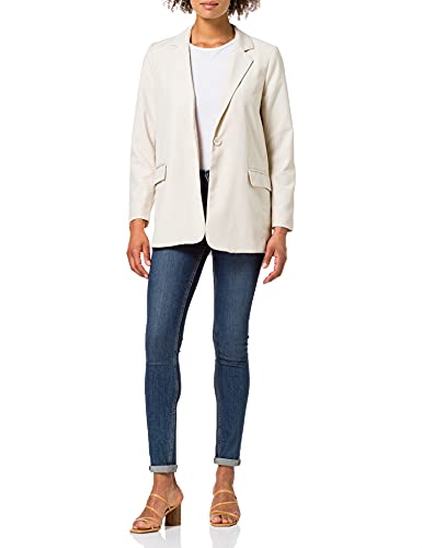 PIECES Damen Pclimoane L ssiger Blazer, Birch/, S EU von PIECES