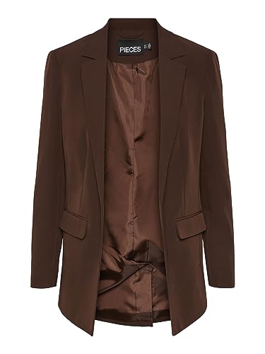 PIECES Damen Pcbossy Loose Noos Blazer, Chicory Coffee, M EU von PIECES