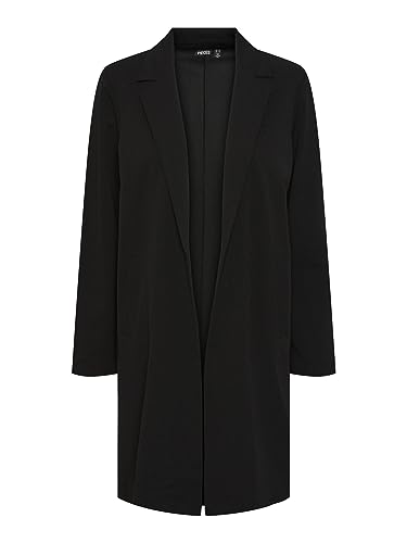 PIECES Damen Pcnula Ls Blazer Noos, Schwarz,S von PIECES