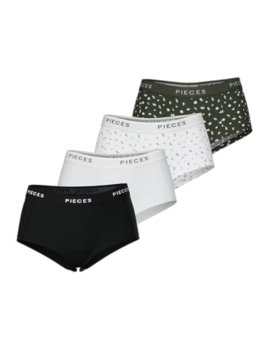 PIECES Female Boxershorts PCLOGO 4er-Pack PIECES Female Boxershorts PCLOGO 4er-Pack von PIECES