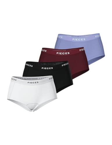PIECES Female Boxershorts PCLOGO Lady 4er-Pack PIECES Female Boxershorts PCLOGO Lady 4er-Pack von PIECES