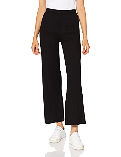 PIECES Damen Pcmolly Pants Noos Hose, Schwarz, L EU von PIECES