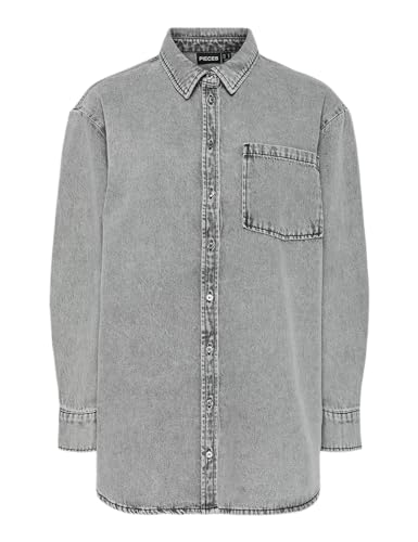 PIECES Female Jeanshemd PCMAISIE von PIECES