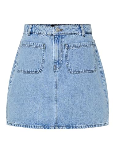 PIECES Female Jeansrock PCSKY HW MINI von PIECES