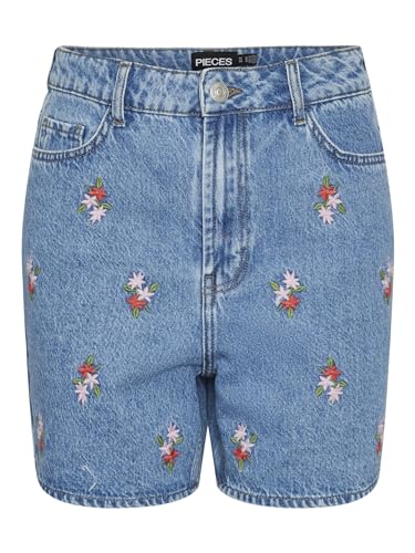 PIECES Female Jeansshorts PCSKY HW BESTICKTE PIECES Female Jeansshorts PCSKY HW BESTICKTE von PIECES