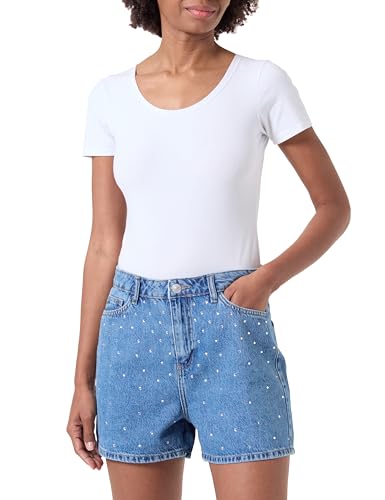 PIECES Female Jeansshorts PCSKY HW Strass PIECES Female Jeansshorts PCSKY HW Strass von PIECES