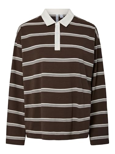 PIECES Female Langarm-Poloshirt PCSADIE von PIECES