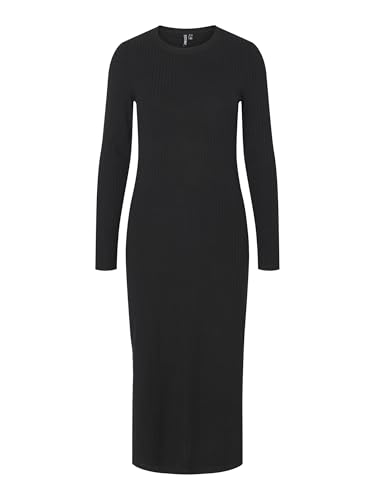 PIECES Pckylie Ls O-Neck Midi Dress Noos Bc von PIECES