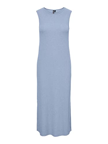 Pieces Damen Pcmibbi Sl Dress D2d Midikleid, Kentucky Blue, S EU von PIECES