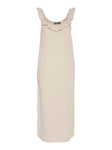 PIECES Pcsastina Sl Midi Dress Bc PIECES Pcsastina Sl Midi Dress Bc von PIECES
