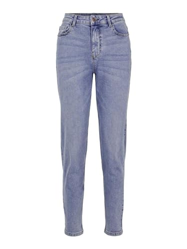 PIECES Damen Pckesia Mom Hw Ank Jns Lb142-vi Noos Bc Jeans, Dark Blue Denim, XS EU PIECES Damen Pckesia Mom Hw Ank Jns Lb142-vi Noos Bc Jeans, Dark Blue Denim, XS EU von PIECES