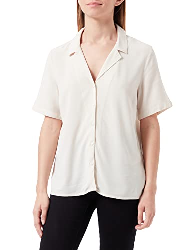 PIECES Damen Pcolivia Top Noos Bc T Shirt, Birch, S EU von PIECES