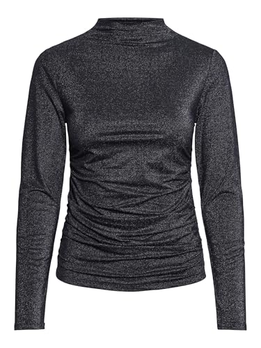 PIECES Pcmonica Ls Glitter Ruching Top Noos PIECES Pcmonica Ls Glitter Ruching Top Noos von PIECES