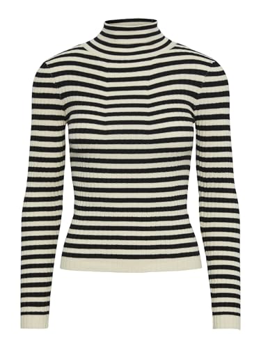 PIECES PCCRISTA LS ROLL Neck Knit NOOS BC von PIECES