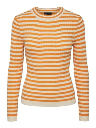 PIECES PCCRISTA LS O-Neck Knit NOOS BC von PIECES