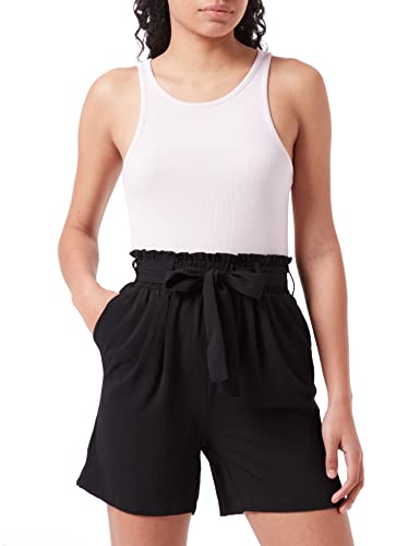 Pieces Damen Pcavery Hw Shorts Noos, Schwarz, XS von PIECES