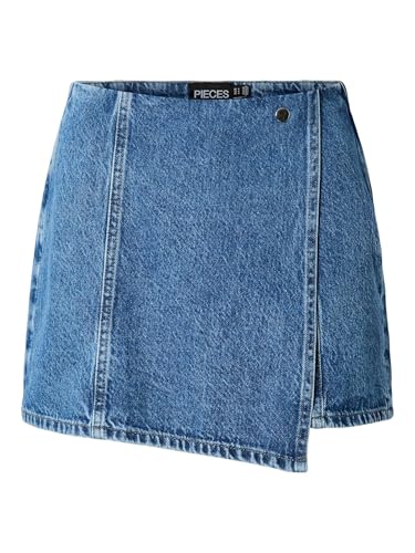 PIECES Female Skort PCFILUM MW Jeans von PIECES