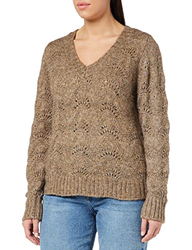 PIECES PCBIBBI LS V-Neck Knit NOOS BC von PIECES