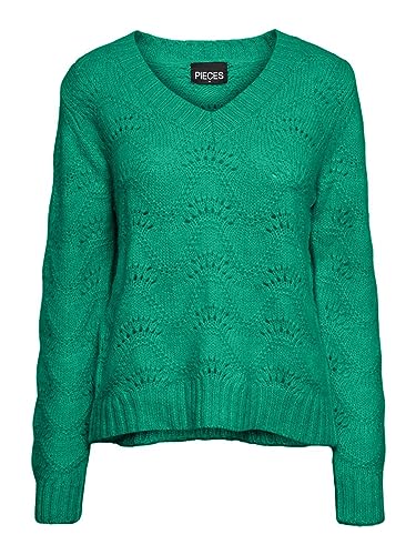 PIECES PCBIBBI LS V-Neck Knit NOOS BC von PIECES