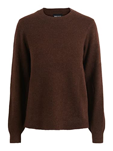 PIECES PCJANITA LS O-Neck Wool Knit NOOS BC von PIECES