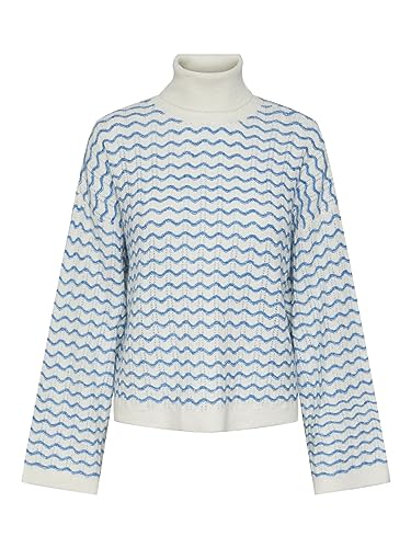 PIECES PCJOYCE LS Oversize ROLL Neck Knit BC PIECES PCJOYCE LS Oversize ROLL Neck Knit BC von PIECES