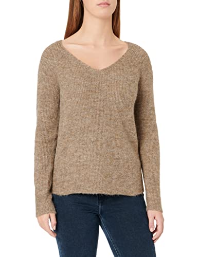 PIECES Pcellen Ls V-Neck Knit Noos Bc von PIECES