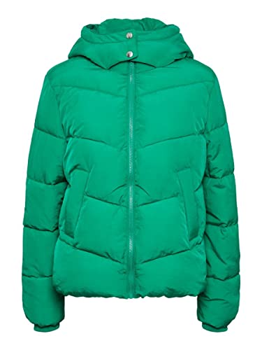 PIECES Damen Pcjamilla Noos Bc Short Puffer Jacket Jacke, Parakeet, XS EU von PIECES