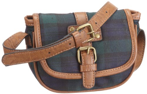 PIECES HEDVIG CANVAS CROSS OVER BAG 17034063, Damen Umhängetaschen, Blau (MIDNIGHT BLUE), 16 * 13 * 5 cm (B x H x T) von PIECES