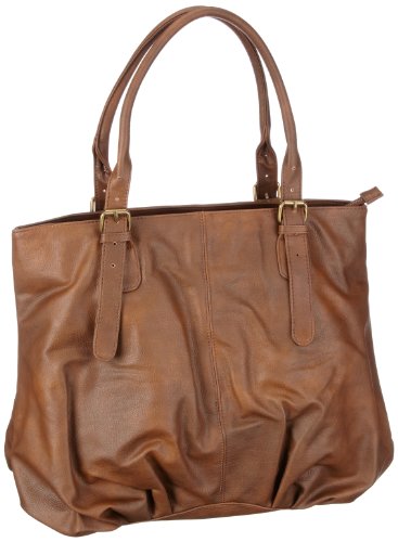 PIECES Hamlet Bag UNLTD SP 12 17038407, Damen Shopper, Braun (Mocca), 53x34x25 cm (B x H x T) von PIECES