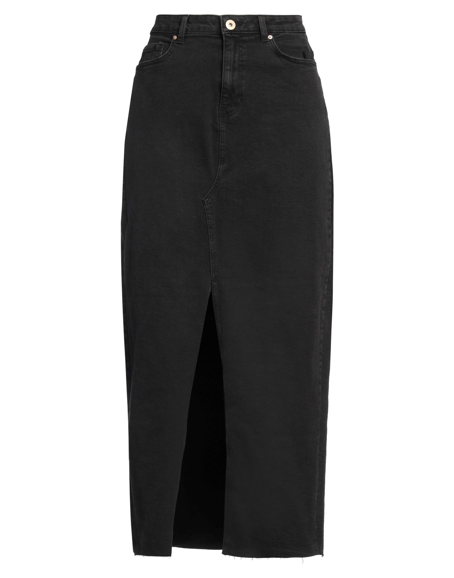 PIECES Jeansrock Damen Schwarz PIECES Jeansrock Damen Schwarz von PIECES