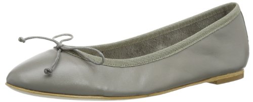 PIECES Kate Leather Ballerina LT. Sand 17054140 Damen Ballerinas, Beige (Beige), EU 39 von PIECES