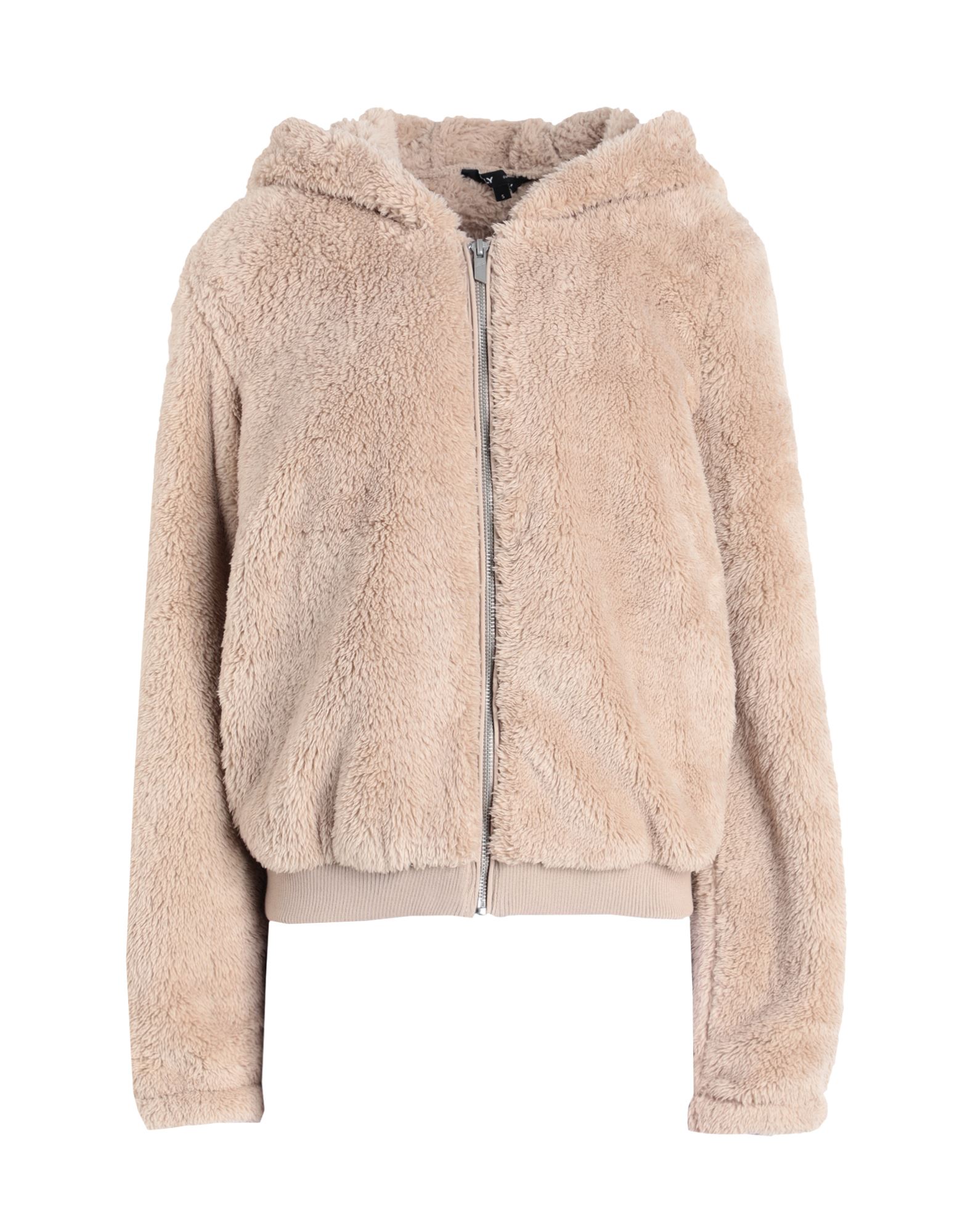 PIECES Shearling- & Kunstfell Damen Beige von PIECES