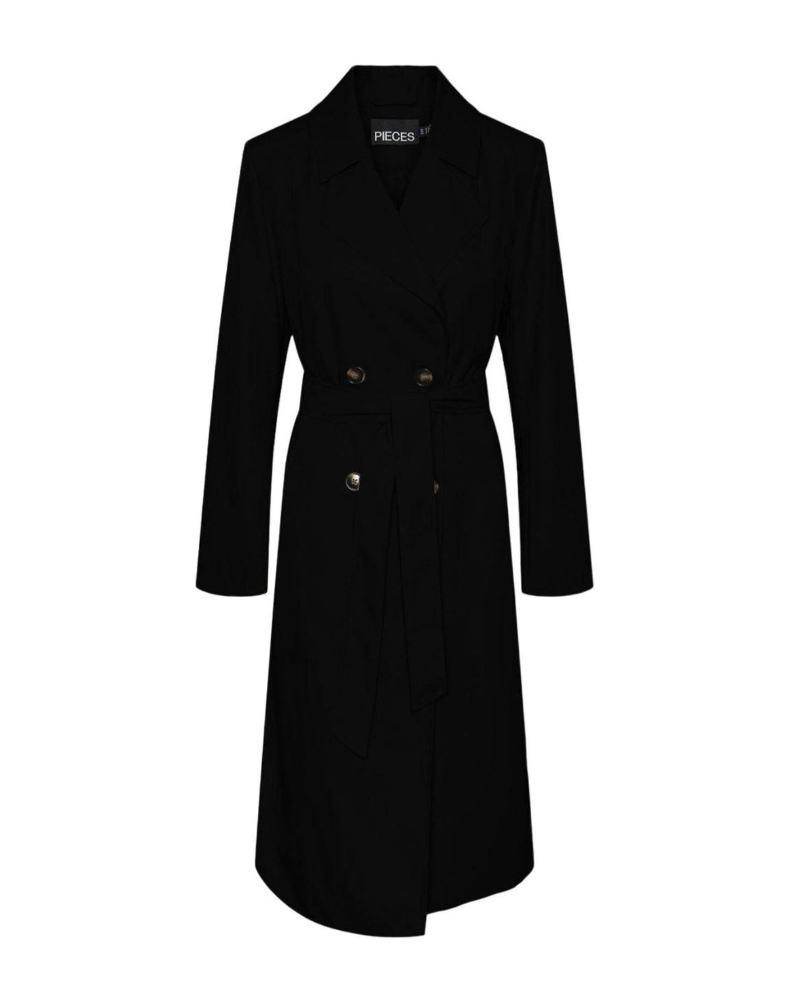 PIECES Jacke, Mantel & Trenchcoat Damen Schwarz von PIECES