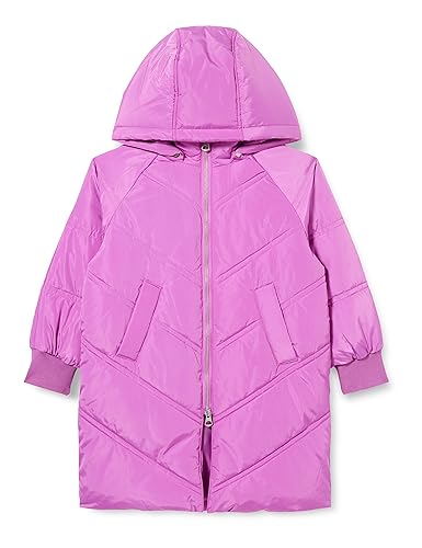 PIECES Mädchen Pknelicity Puffer Jacket Tw, Radiant Orchid, 134 Große Größen von PIECES