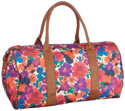 PIECES NADA Canvas TRAVEL Bag 17036882, Damen Reisetaschen, Rosa (Light Fuchsia), 58x29x23 cm (B x H x T) von PIECES