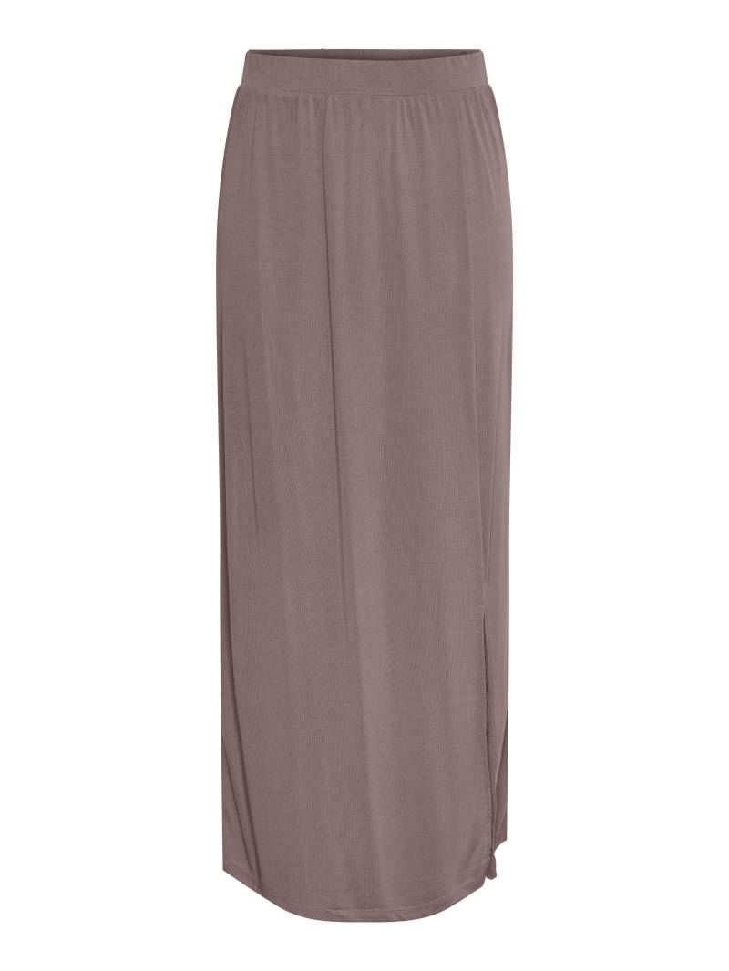 PIECES - PCANORA HW ANKLE SKIRT JRS NOOS BC coca mocha - Gr. - S von PIECES