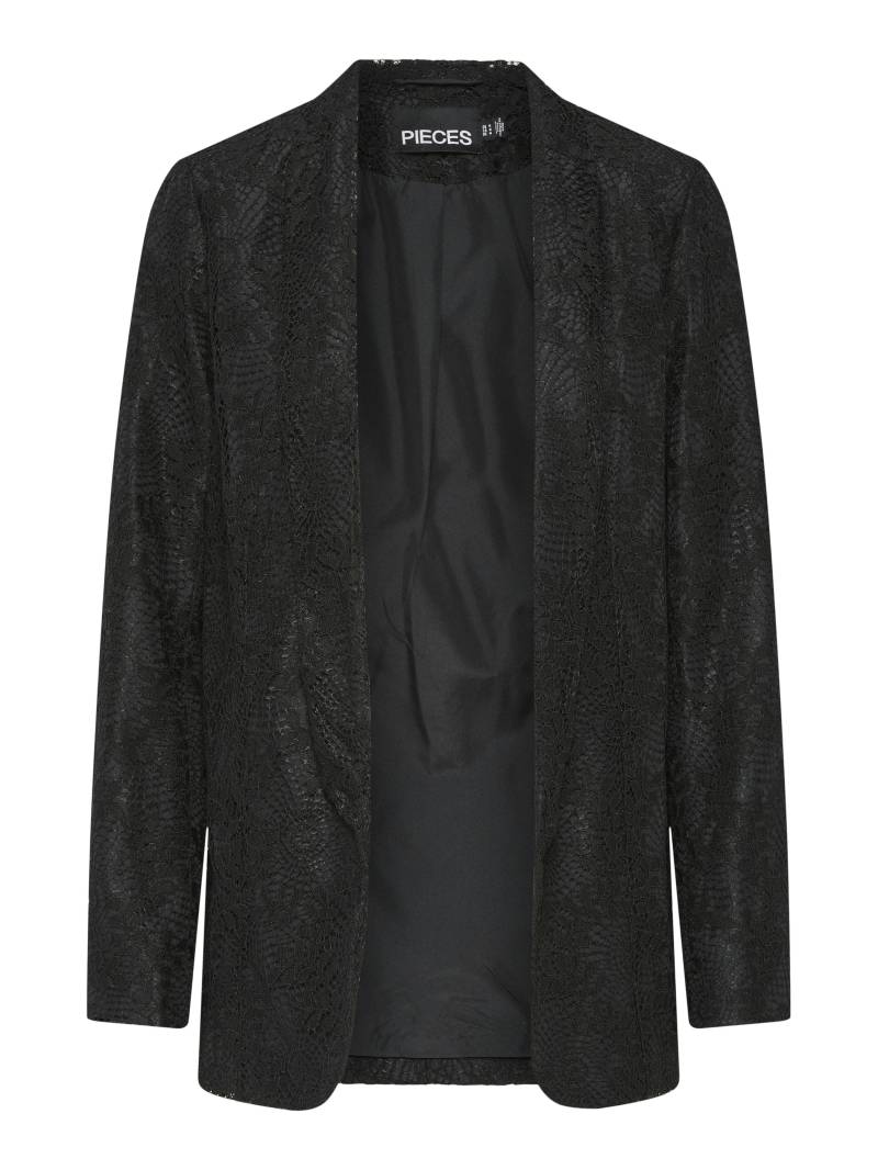 PIECES - PCBOSULLA LACE BLAZER black - Gr. - M von PIECES