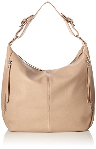 PIECES PCBRITTA HOBO Bag 17074639 Damen Schultertaschen 28x21x12 cm (B x H x T), Beige (Nude) von PIECES