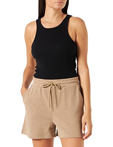 PIECES Women's PCCHILLI Summer HW NOOS Shorts, Silver Mink, 2XL PIECES Women's PCCHILLI Summer HW NOOS Shorts, Silver Mink, 2XL von PIECES