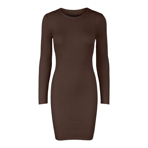 PIECES PCCRISTA LS O-Neck Knit Dress NOOS BC von PIECES