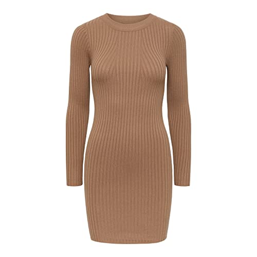 PIECES PCCRISTA LS O-Neck Knit Dress NOOS BC von PIECES